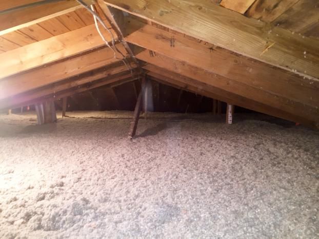 After a completed cellulose insulation contractors project in the Raleigh, NC area