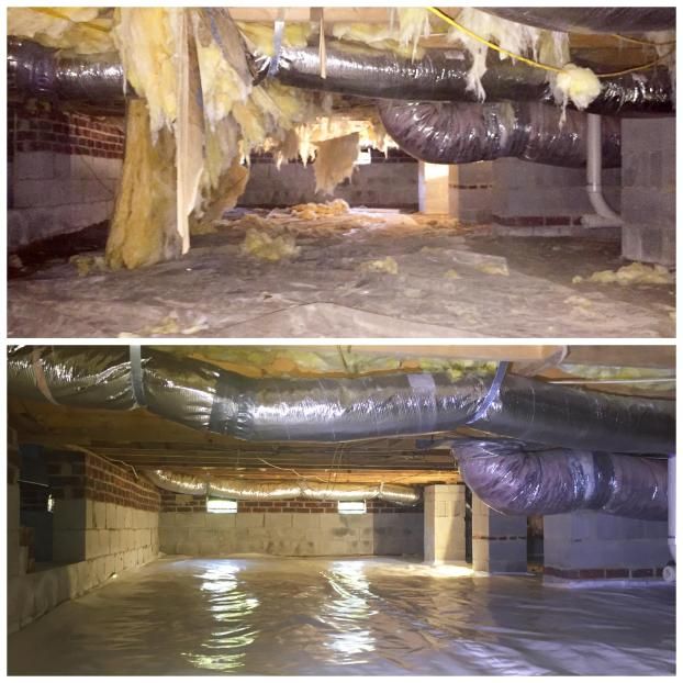 A recent insulation contractor job in the  area